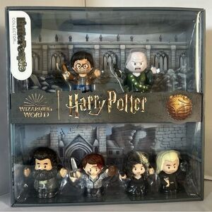 Little People collector 6 Harry Potter Deathly Hallows Neville Hagrid Voldemort